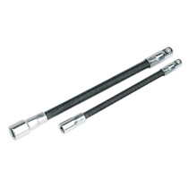 Sealey AK7341 Flexible Extension Adaptor Set 2 Piece 1/4" x 150mm & 3/8" x 200mm