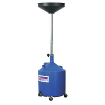 Sealey AK80D Mobile Oil Drainer 80ltr Manual Discharge