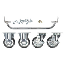 Sealey API565KIT Industrial Handle & Wheel Kit for 565mm Cabinets