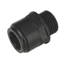 Sealey CAS15SA 15mm Straight Adaptor 1/2"BSP Pack of 2