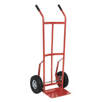 Sealey CST987 Sack Truck with 250 x 90mm Pneumatic Tyres 200kg Capacity