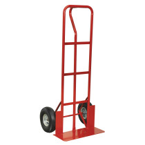 Sealey CST988 Sack Truck with 250 x 90mm Pneumatic Tyres 250kg Capacity