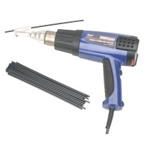 Sealey HS102K Plastic Welding Kit Inc HS102 Hot Air Gun