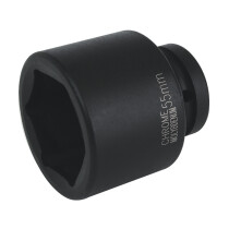 Sealey IS155 Impact Socket 55mm 1"Sq Drive