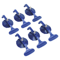 Sealey RE006 Suction Clamp Set 6 Piece