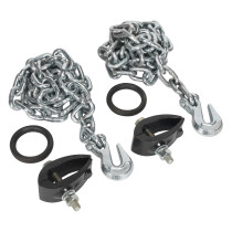 Sealey RE91/5/CK Chain Kit 2 x 1.5mtr Chains 2 Clamps