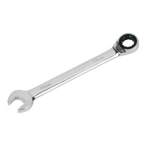 Sealey RRCW17 Reversible Micro-Locking Offset Ratchet Combination Wrench 17mm