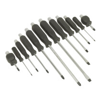 Sealey S0641 Screwdriver Set Hammer-Through 12pc