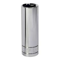 Sealey S0675 WallDrive Socket 19mm Deep 1/2"Sq Drive