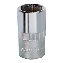 Sealey S1216 WallDrive Socket 16mm 1/2"Sq Drive