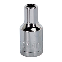 Sealey S1404 WallDrive Socket 4mm 1/4"Sq Drive