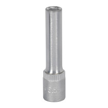 Sealey S14055D WallDrive Socket 5.5mm Deep 1/4"Sq Drive