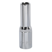 Sealey SP1211D WallDrive® Socket 11mm Deep 1/2"Sq Drive Fully Polished