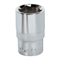 Sealey SP1411 WallDrive® Socket 11mm 1/4"Sq Drive Fully Polished