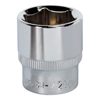 Sealey SP3820 WallDrive® Socket 20mm 3/8"Sq Drive Fully Polished