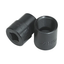 Sealey SX200 Locking Wheel Nut Removal Set 2pc 21 & 25mm 1/2"Sq Drive