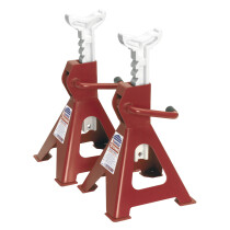 Sealey VS2002 Axle Stands 2ton Capacity per Stand 4ton per Pair GS/TUV Ratchet Type