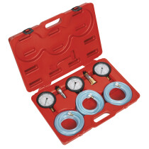Sealey VS932 HGV Air Brake Test Gauge Set 3pc