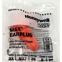 Howard Leight Max 33 011 61 MAX1 Bell-Shaped Ear Plug (Box of 200 Pairs)