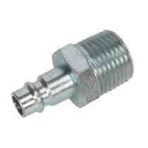 Sealey AC84 Screwed Adaptor Male 1/2"BSPT Pack of 2