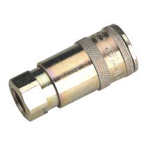 Sealey ACP15 Coupling Body Female 1/4"BSP Pack of 5