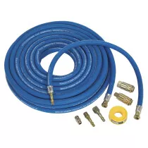 Sealey AHK02 Air Hose Kit Heavy-Duty 15mtr x 10mm with Connectors