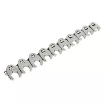 Sealey AK598 Crow's Foot Wrench Set 10pc Metric