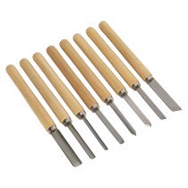 Sealey AK60/8 Wood Turning Chisels 8pc