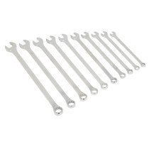 Sealey AK6310 Extra-Long Deluxe Combination Wrench Set 10pc Metric