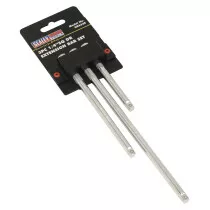 Sealey AK6330 Extension Bar Set 3 Piece 1/4" Drive