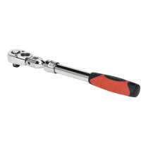 Sealey AK6682 Flexi-Head Ratchet Wrench 1/2" Drive Extendable