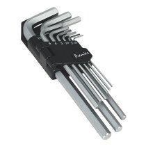 Sealey AK7136 Hex Key Set 9pc Long Metric