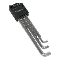 Sealey AK7174 Hex Key Set 9 Piece Extra-Long Stubby Element Metric