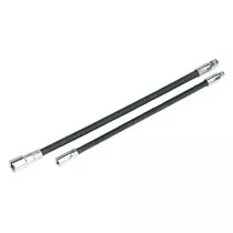 Sealey AK7342 Flexible Extension Adaptor Set 2 Piece 1/4" x 254mm & 3/8" x 305mm