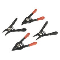 Sealey AK8449 Mini Circlip Pliers Set 4 Piece