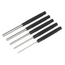 Sealey AK9124 Parallel Pin Punch Set 5 Piece Long Pattern