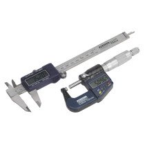 Sealey AK9637D Digital Measuring Set 2pc