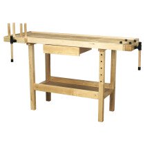 Sealey AP1520 Carpenter's Woodworking Workbench 1520 x 620 x 850mm