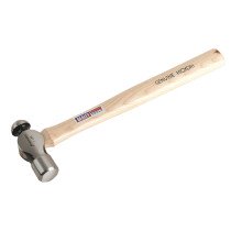Sealey BPH16 Ball Pein Hammer 1lb Hickory Shaft