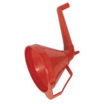 Sealey F16 Funnel with Fixed Offset Spout & Filter Medium 160mm