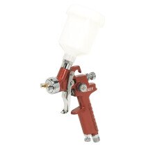 Sealey HVLP731 HVLP Gravity Feed Touch-Up Spray Gun 0.8mm Set-Up