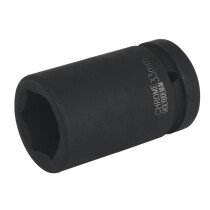 Sealey IS133D Impact Socket 33mm Deep 1"Sq Drive