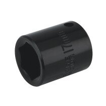 Sealey IS3817 Impact Socket 17mm 3/8"Sq Drive