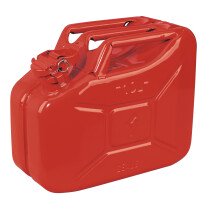 Sealey JC10 Jerry Can 10ltr - Red