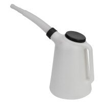 Sealey JDL5 Oil Container with Lid & Flexi-Spout 5ltr