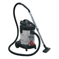 Sealey PC300SD Vacuum Cleaner Industrial 30ltr 1250W/230V Stainless Bin