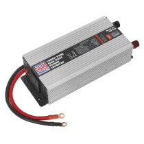 Sealey PSI1000 Power Inverter Pure Sine Wave 1000W 12V DC - 230V 50Hz