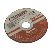 Sealey PTC/115C Cutting Disc 115 x 3 x 22mm