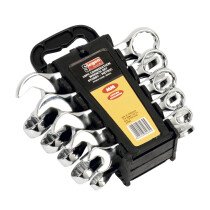 Sealey S0561 Combination Spanner Set Stubby 10 Piece Metric