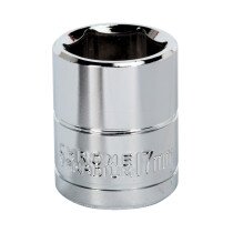 Sealey S0584 WallDrive Socket 17mm 3/8"Sq Drive
